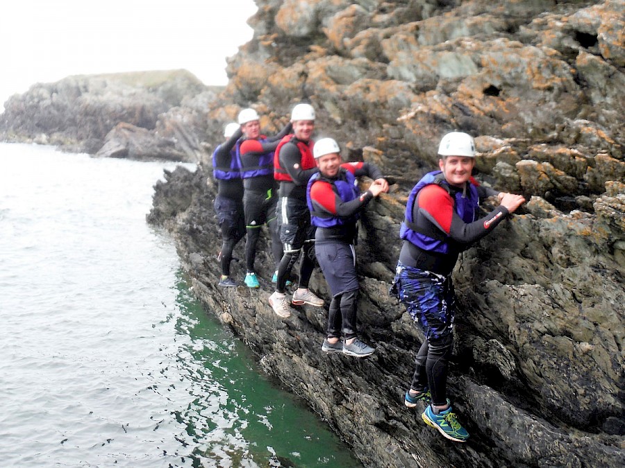 Extreme Coasteering, Anglesey, Wales, Snowdonia