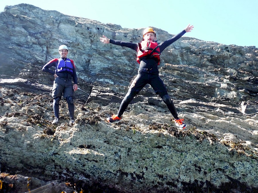 Extreme Coasteering, Anglesey, Wales, Snowdonia