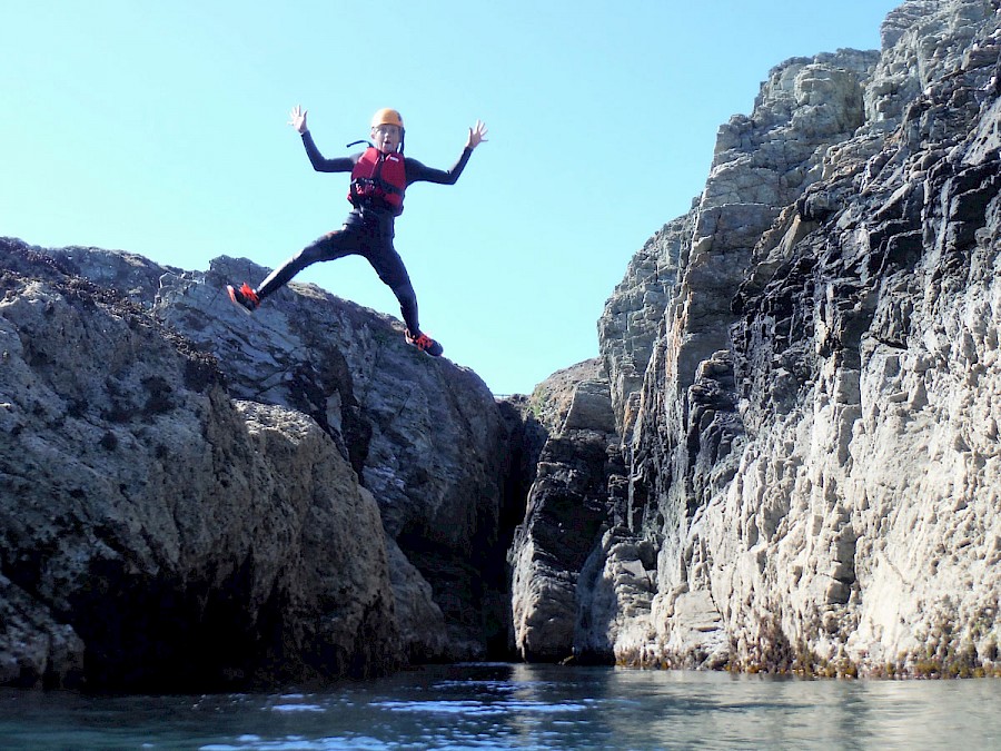 Extreme Coasteering, Anglesey, Wales, Snowdonia